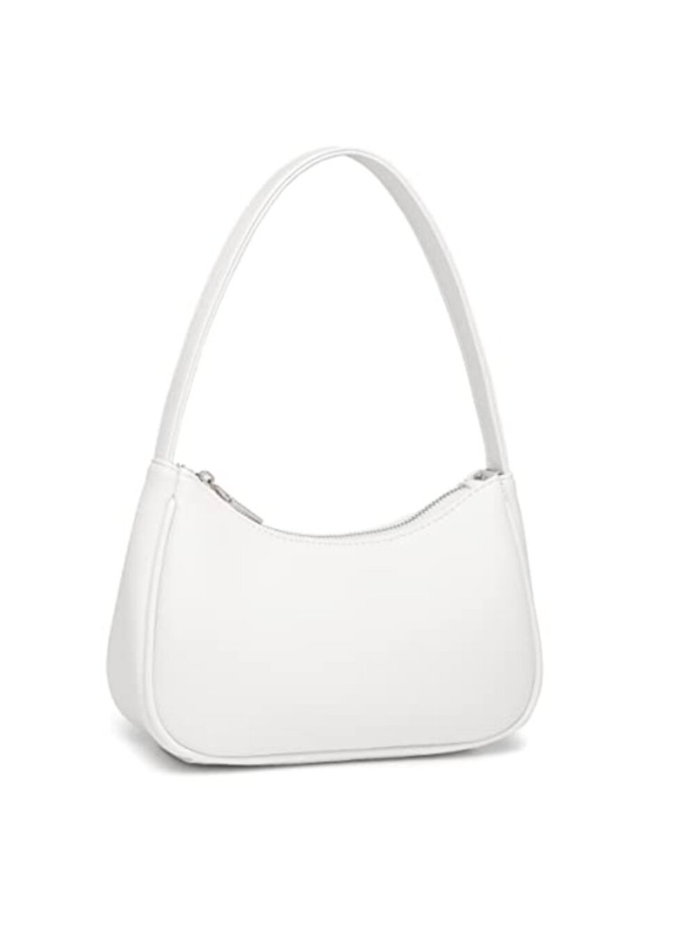 Small Y2K Crossbody Shoulder Bag PU Leather Mini Purse Retro Hobo Handbag